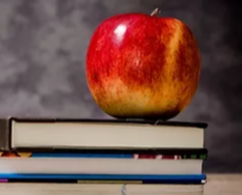 books and apple