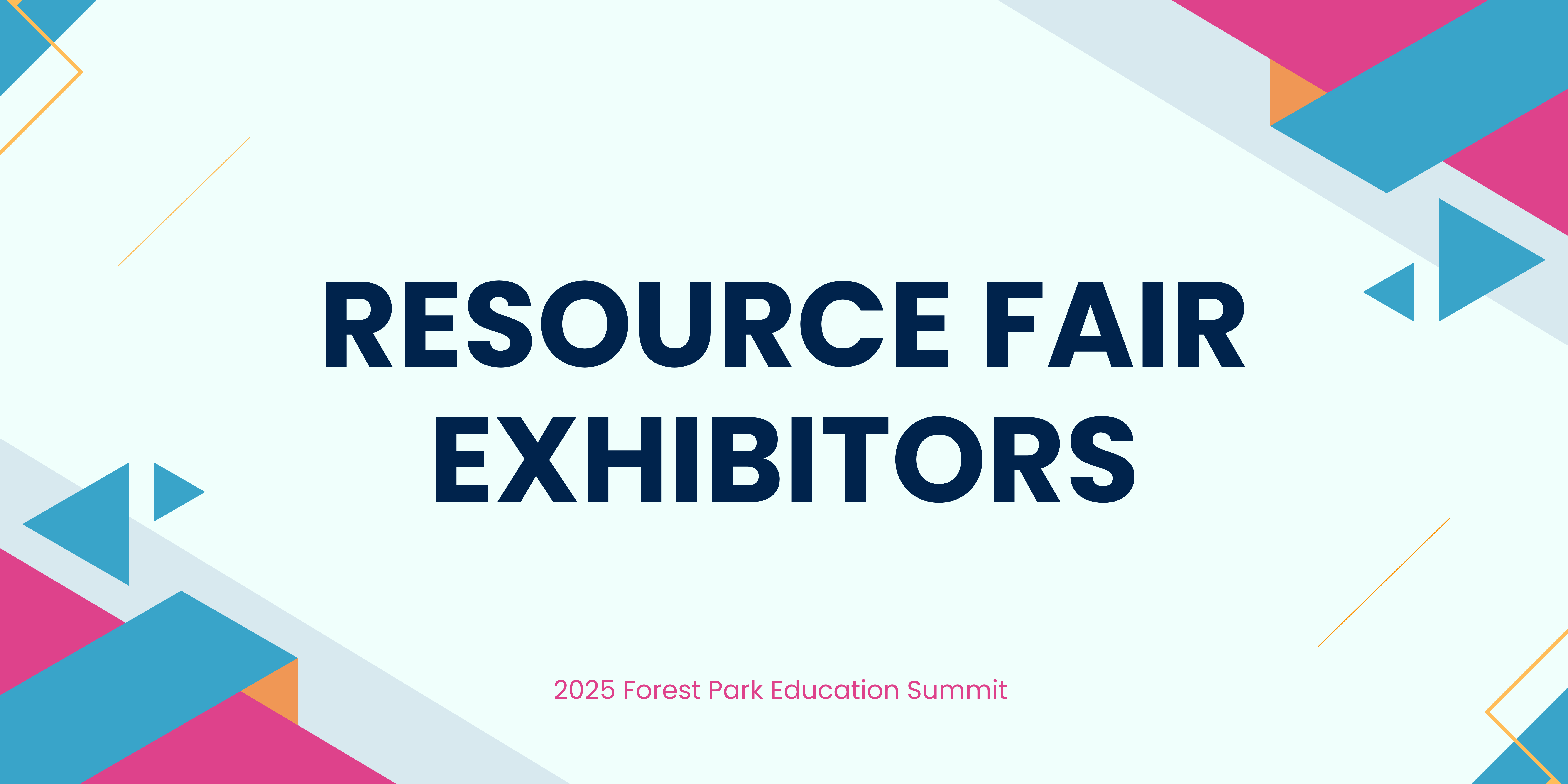 Resource Fair Cover Page