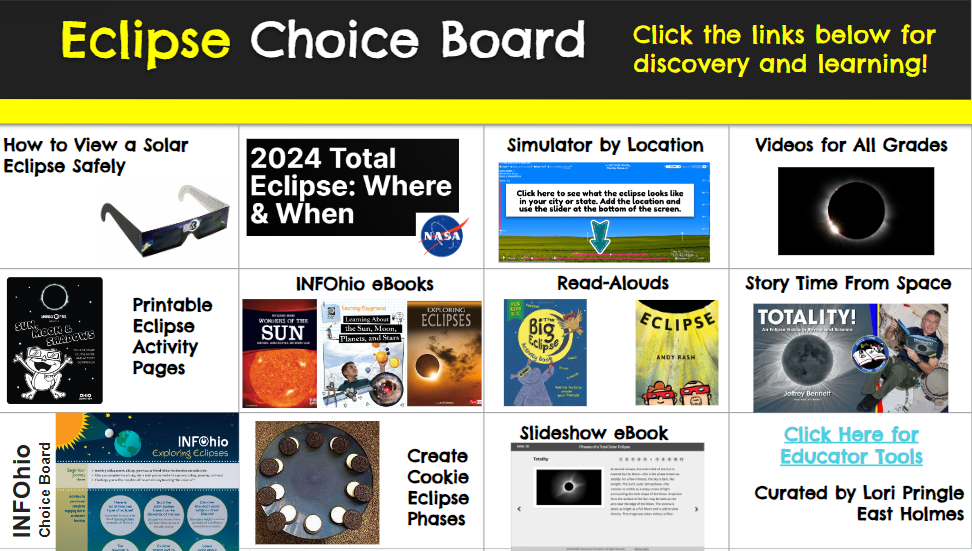 Eclipse Choice Board