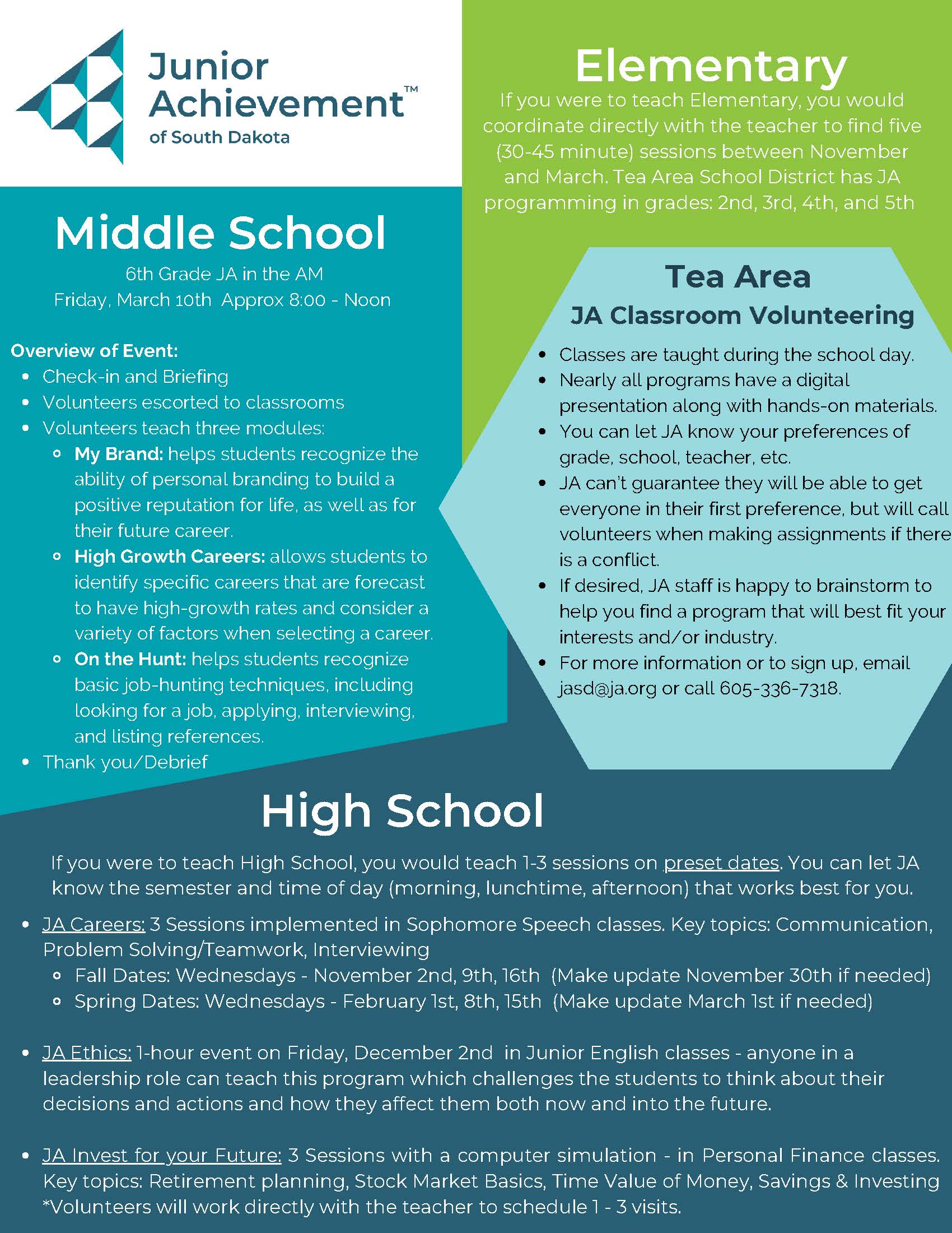 Tea Community Bulletin Board Tea Area School District