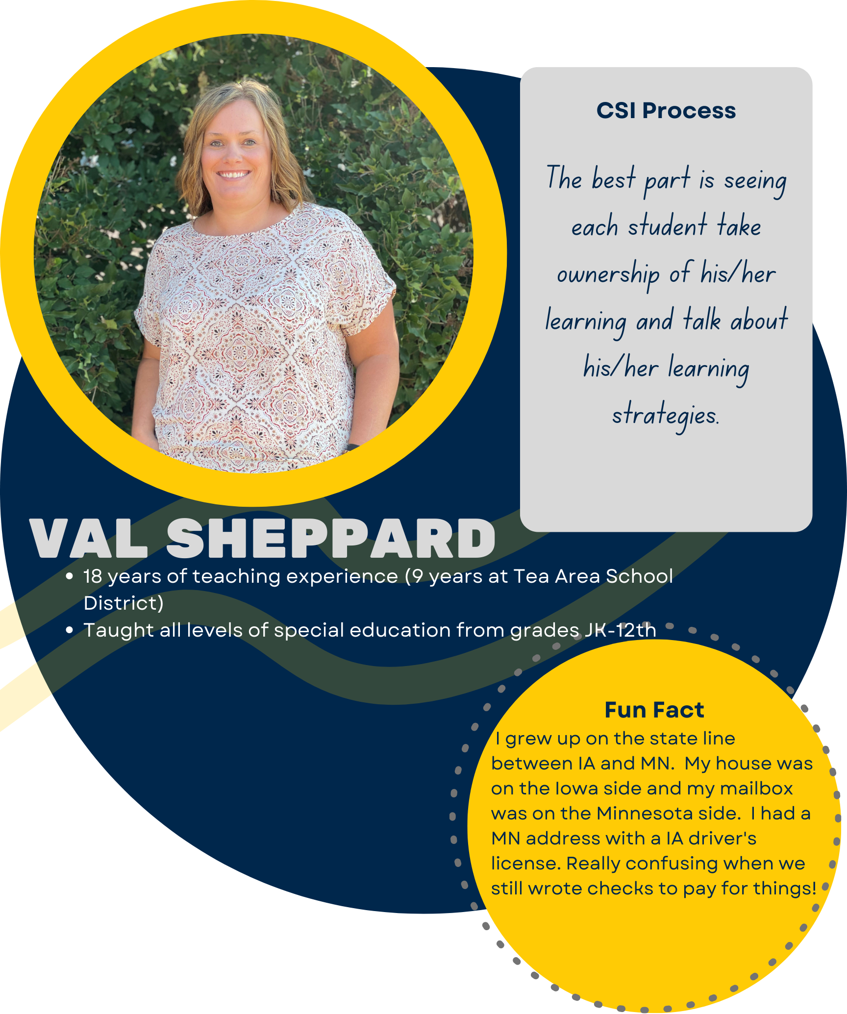 CSI Contact Us Tea Area School District