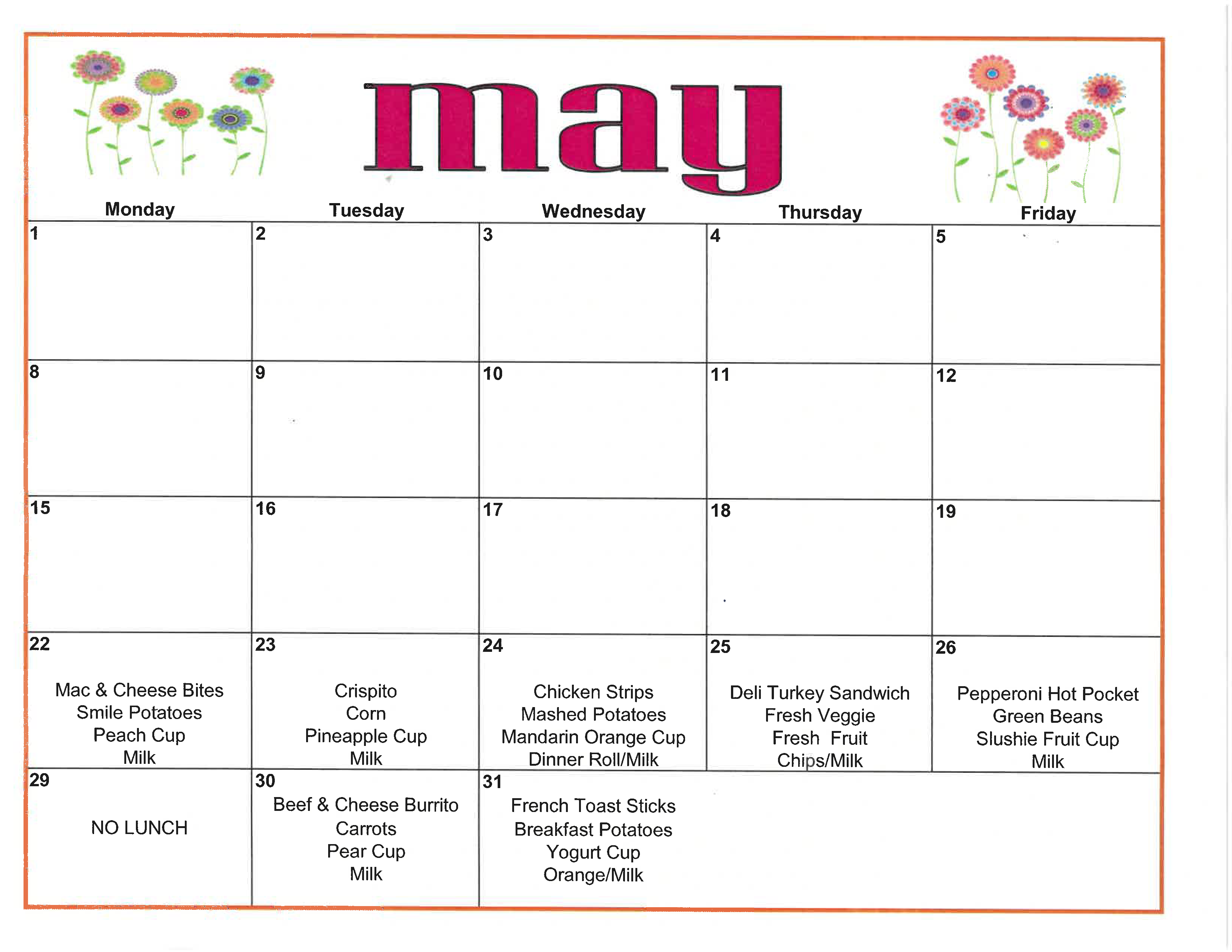 TASK Calendar and Activities Tea Area School District