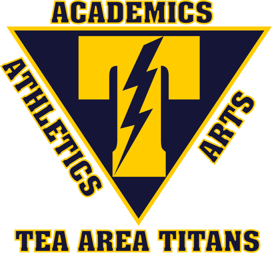 Titan yellow triangle logo