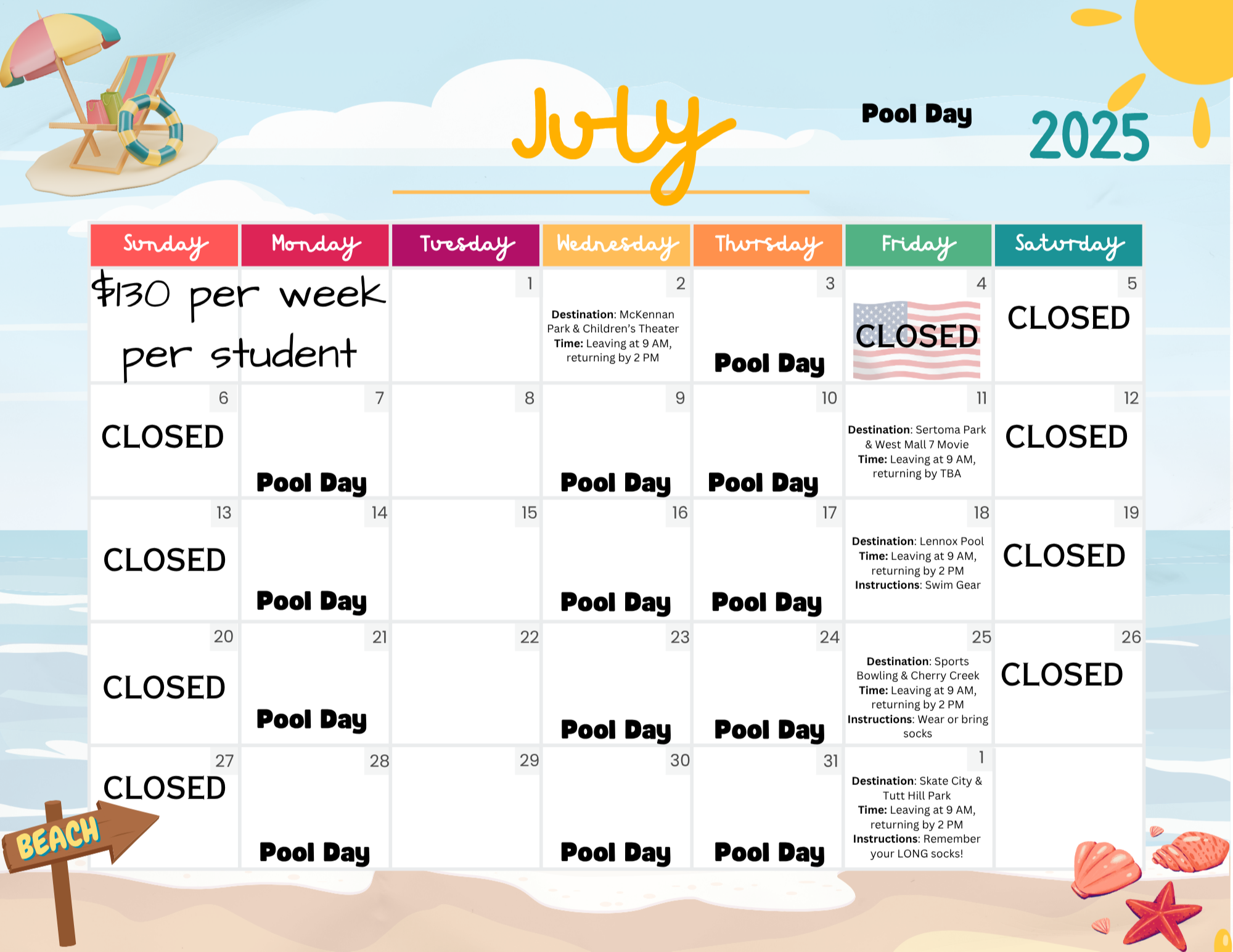 July