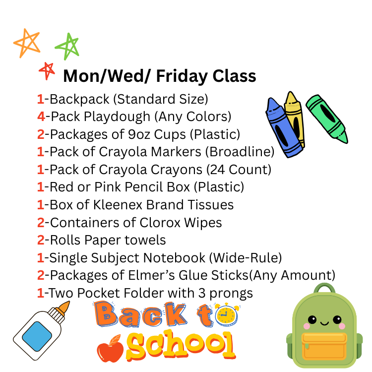 Supply List