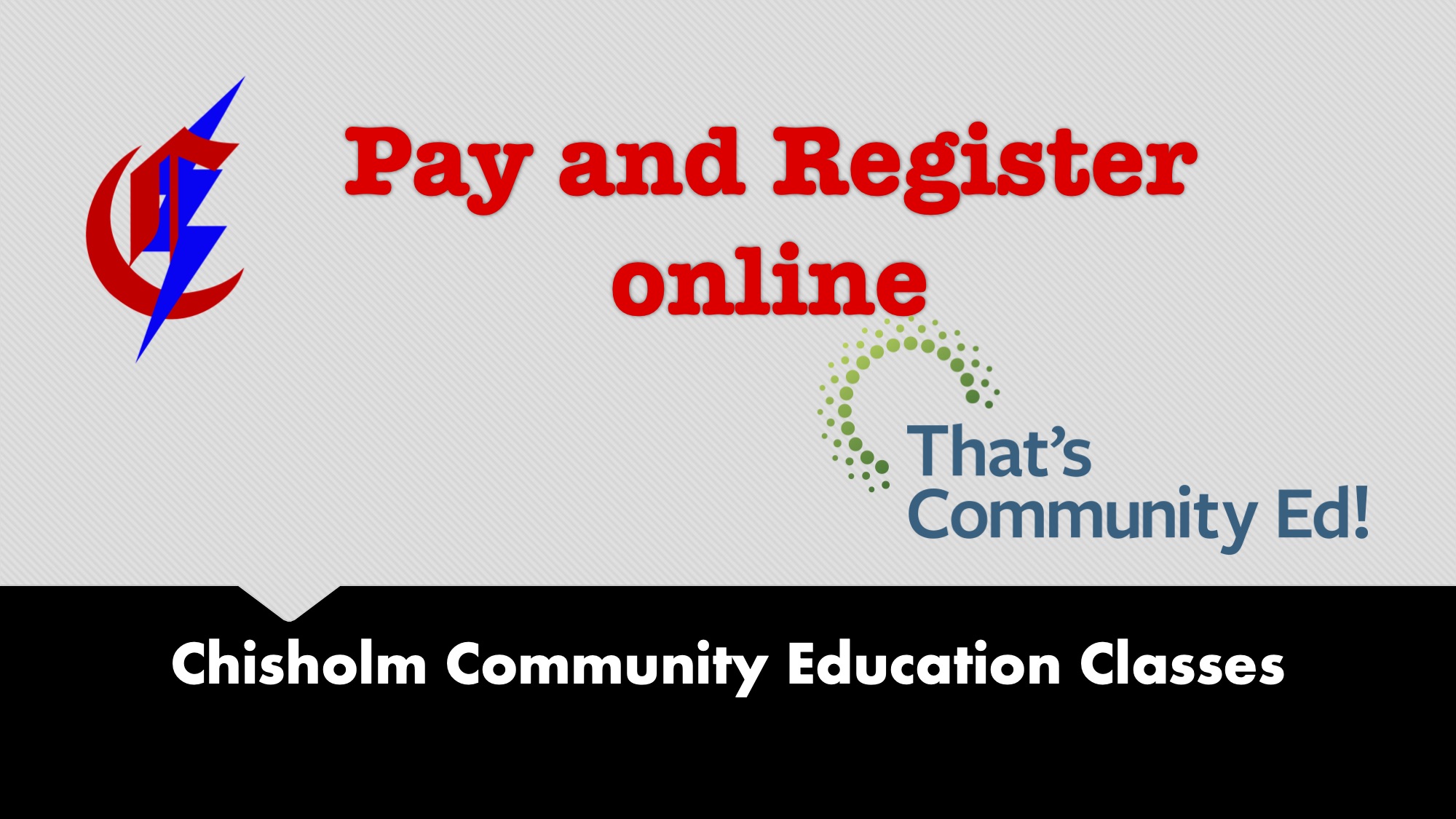 Pay and Register Online