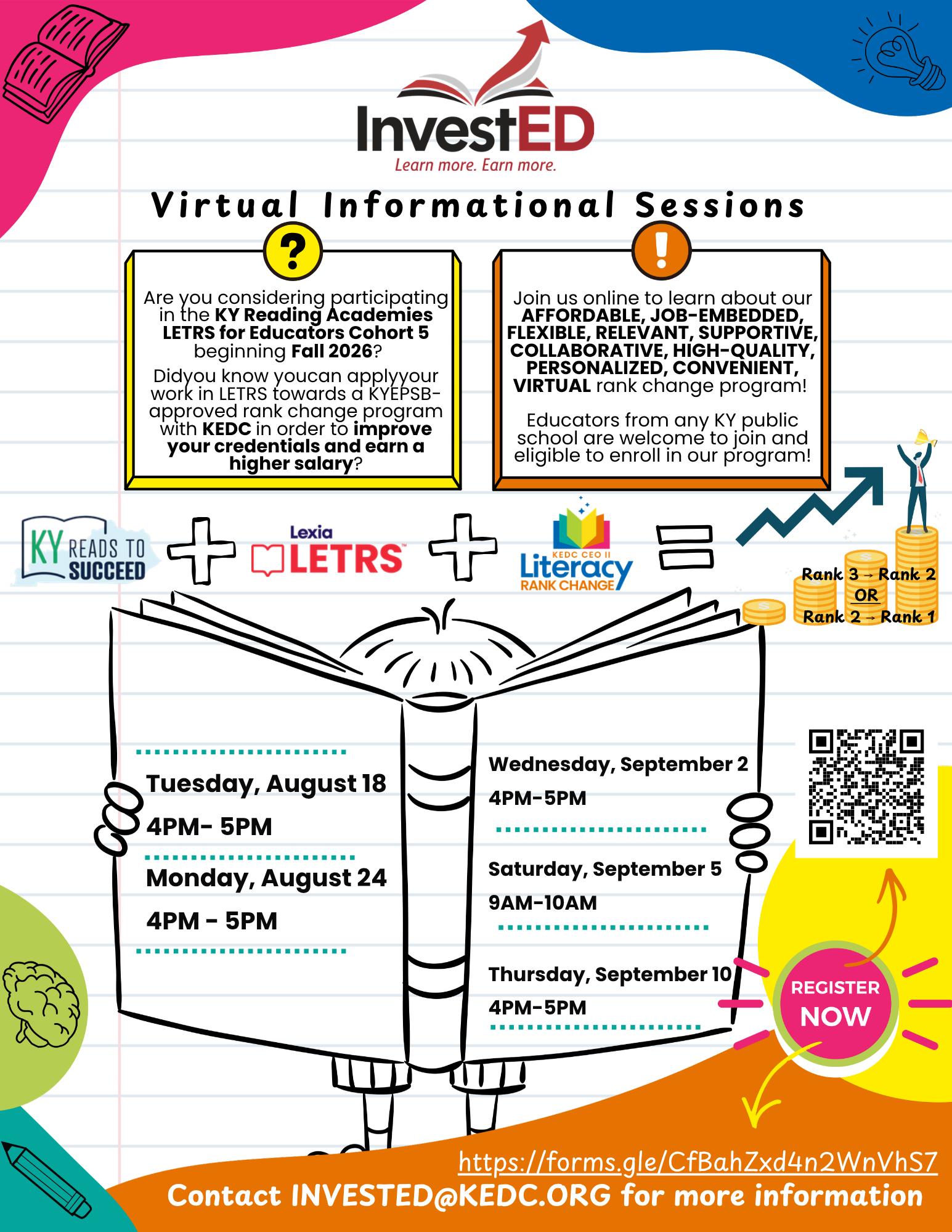 Virtual Info Sessions Updated