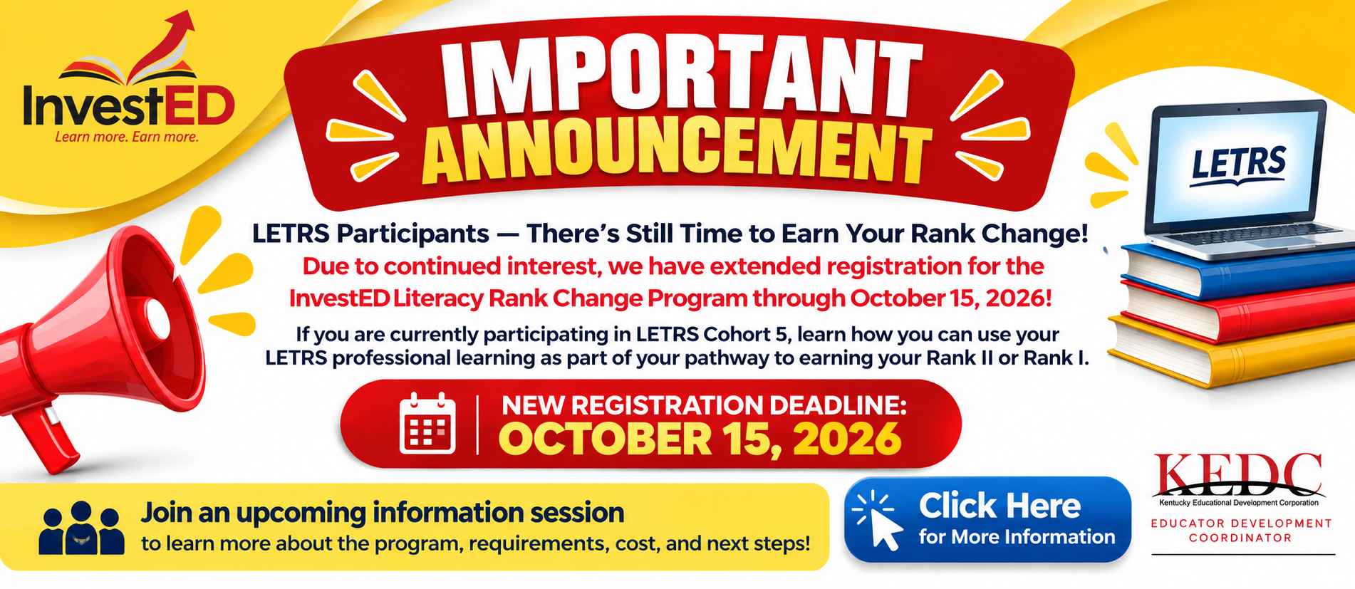 InvestEd Literacy Rank Change Annoucement