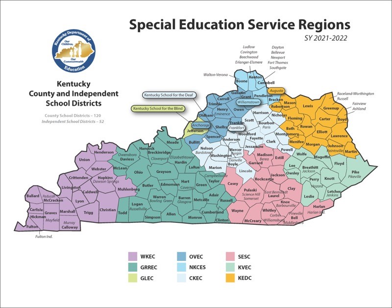 Special Ed Member Map