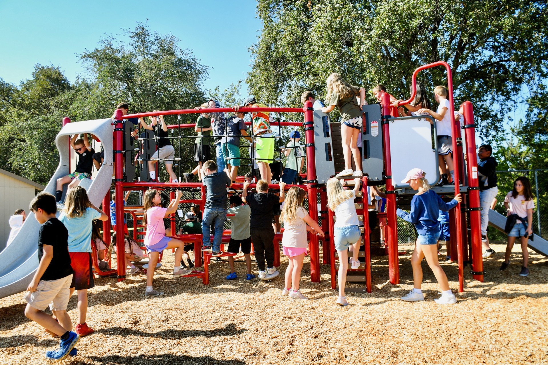 Playground Grand Opening