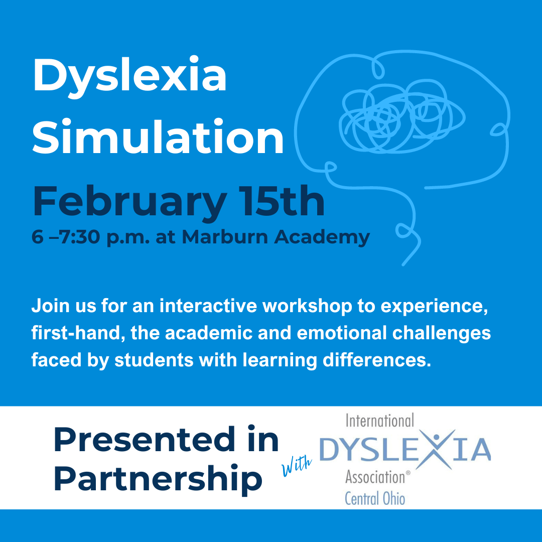 Dyslexia Simulation - February 15th at 6 p.m.