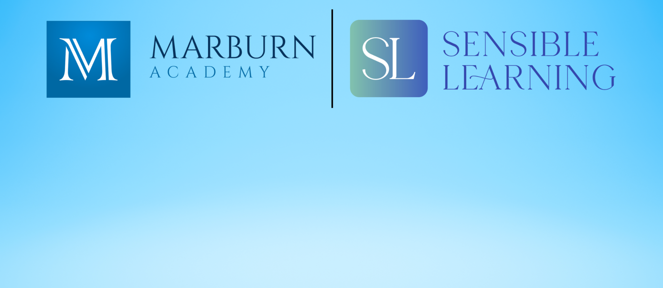 Logos - Marburn Academy and Sensible Learning