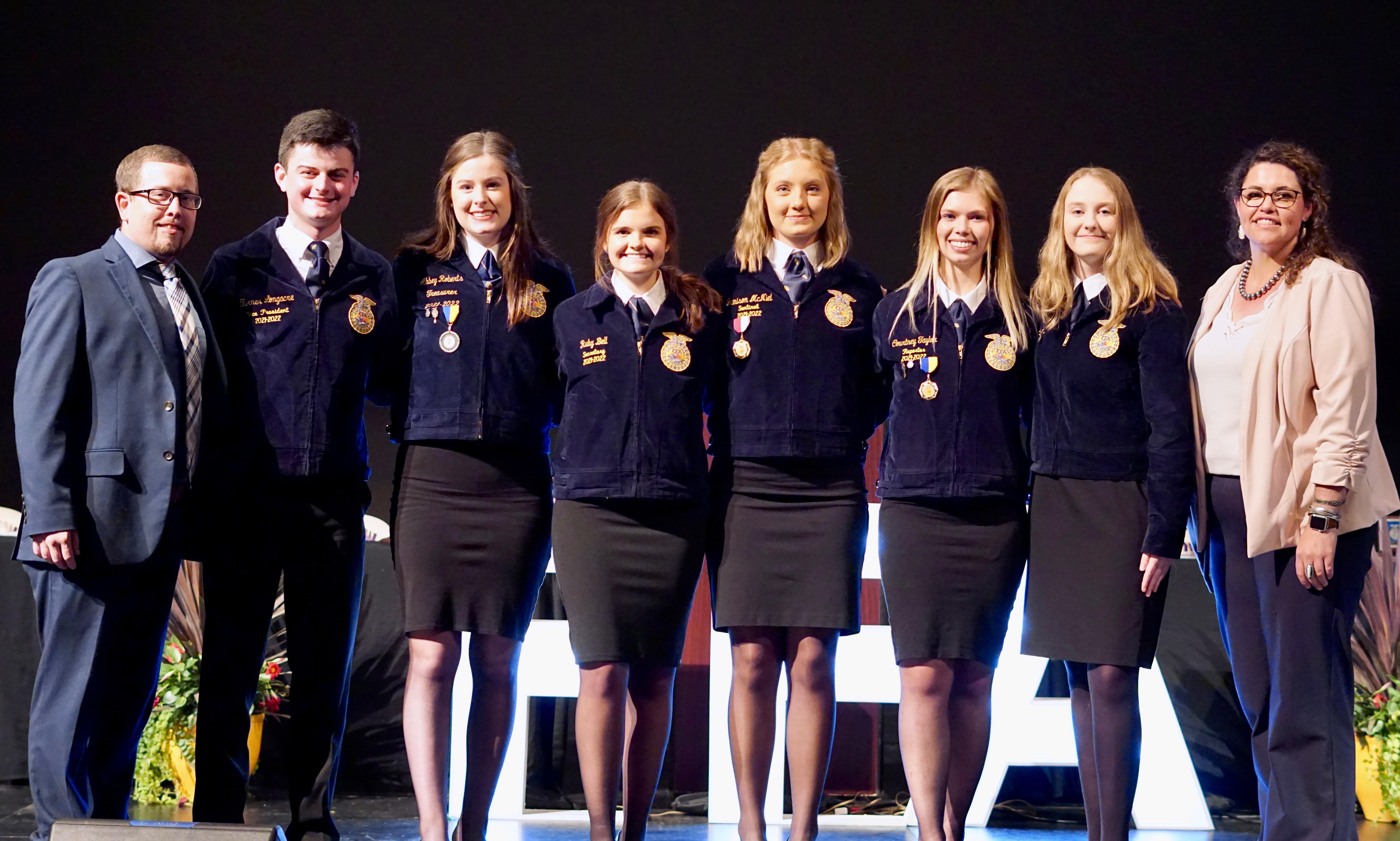 Bristow FFA Officers