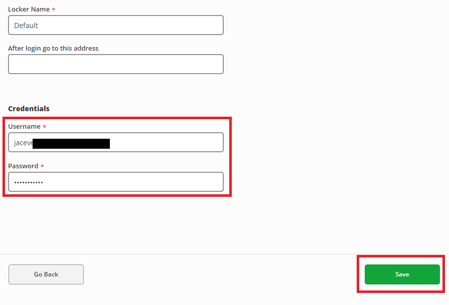 CLASSLINK EDIT PASSWORD LOCKER