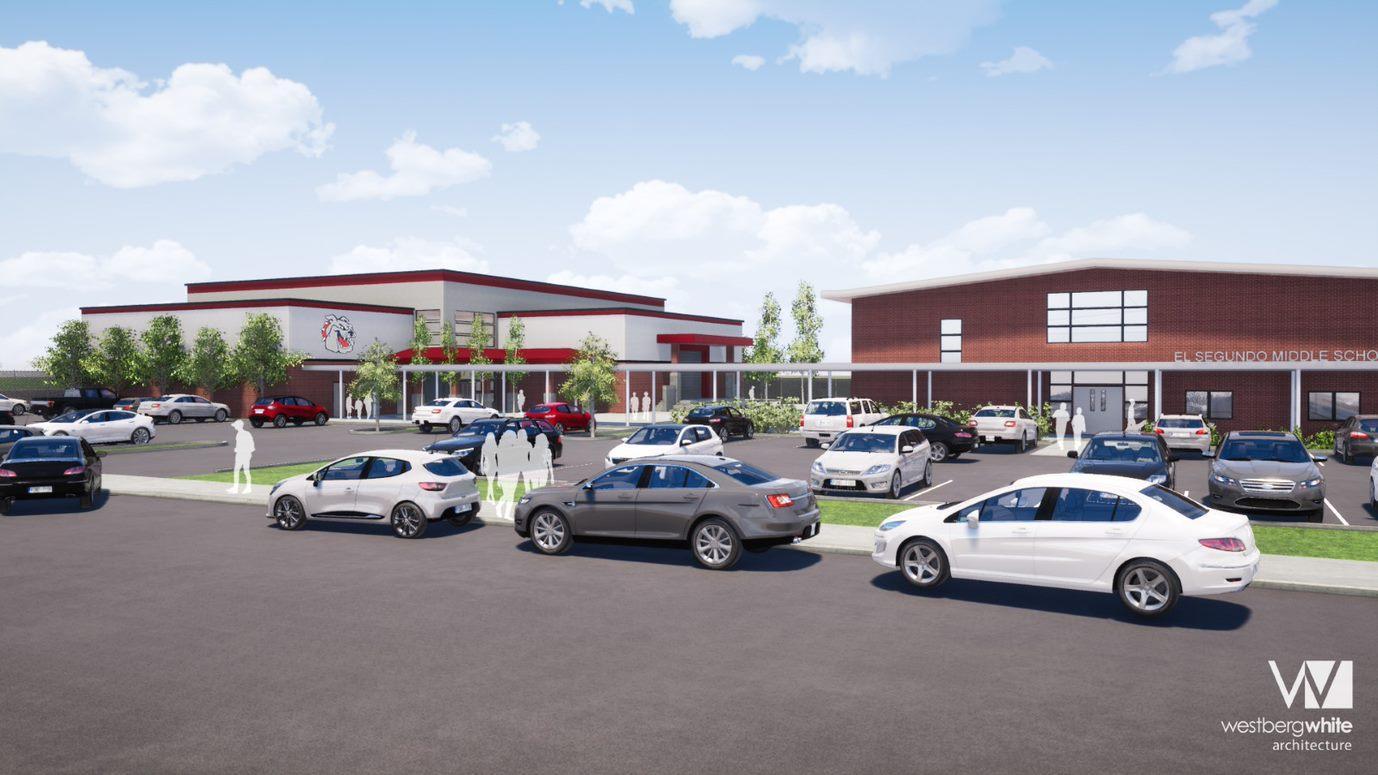 ESMS Gym Rendering Center Street View