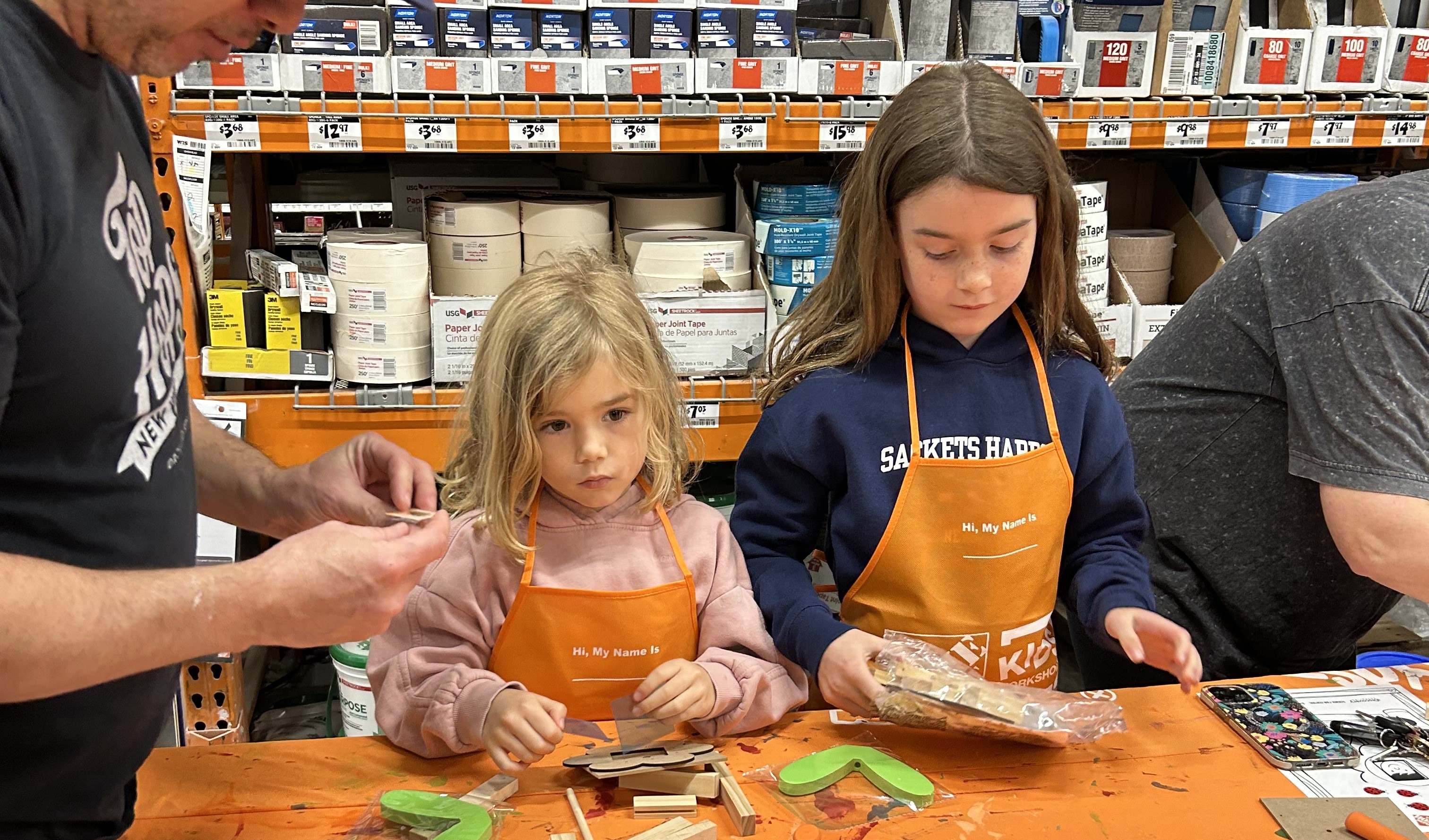 Pell students field trip to Home Depot