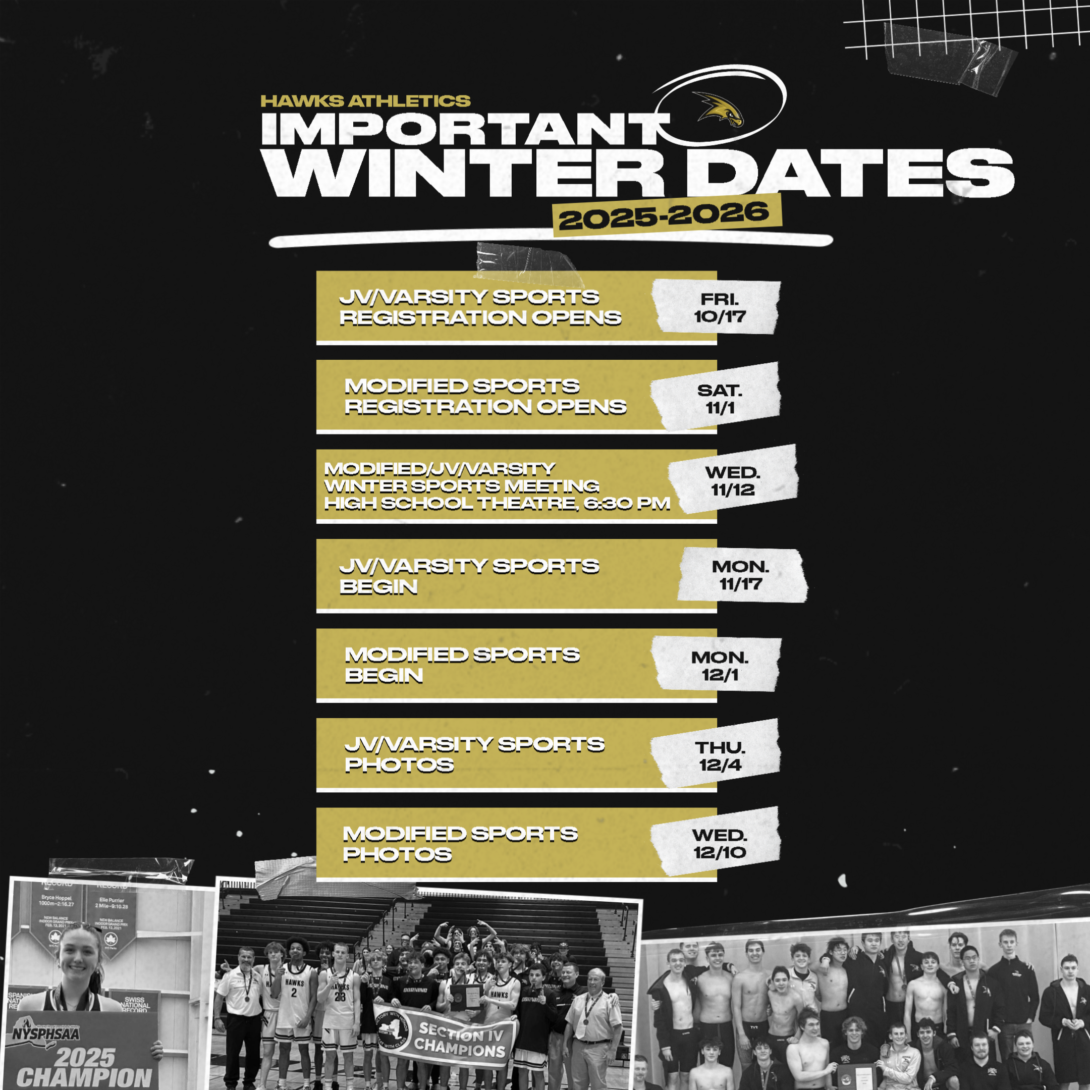Winter dates