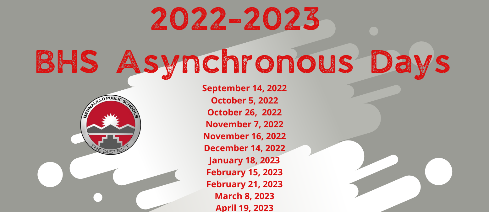 BHS Asynchronous Day Update 2.13.23