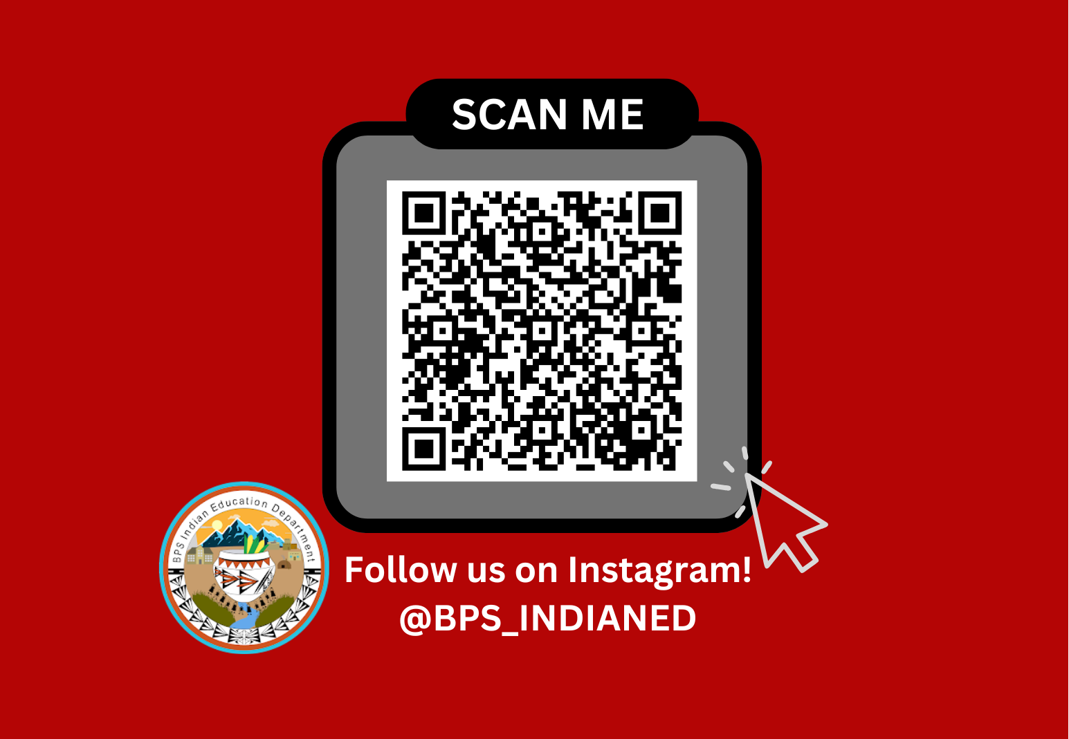 BPS IED Instagram QR Code