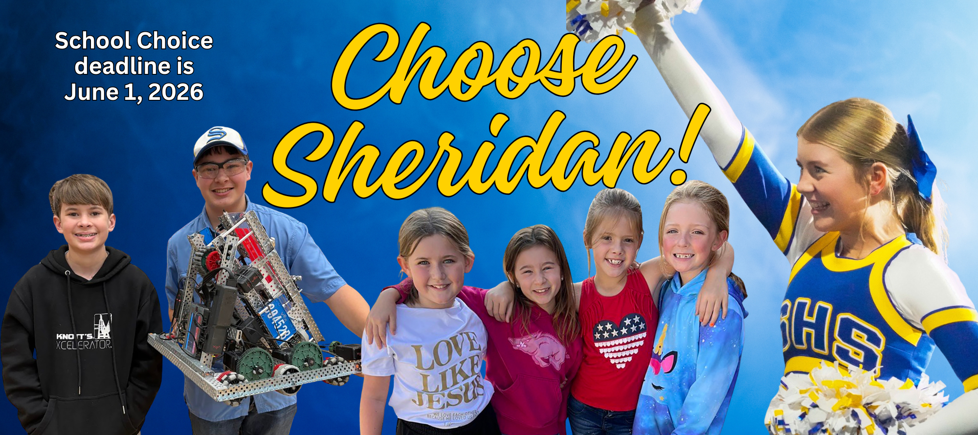 Choose Sheridan header