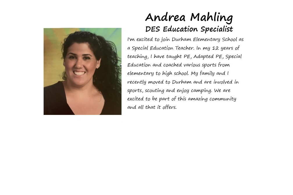 New 2022 2023 DUSD Staff Durham Unified School District