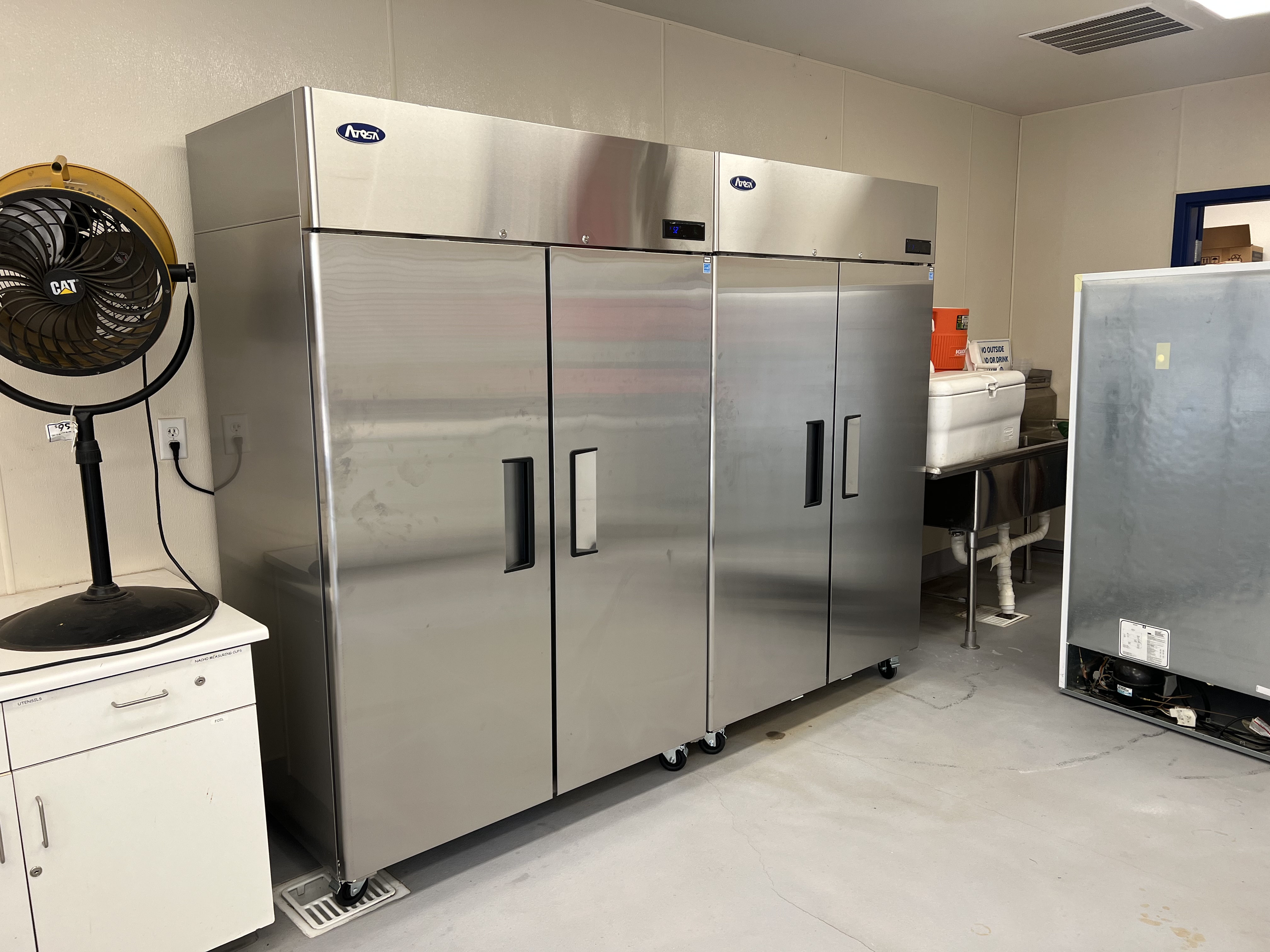 Picture of the new DIS refrigerators 