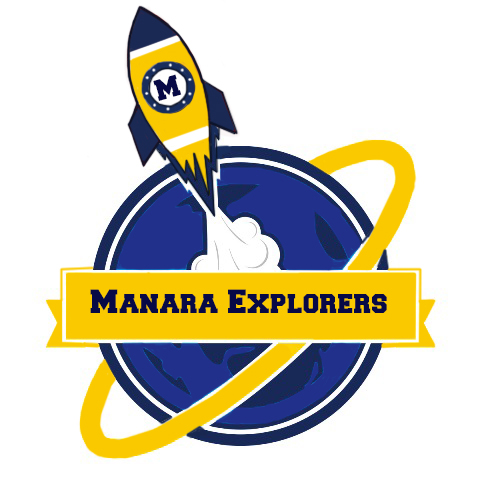 Manara Explorer Rocketship Logo