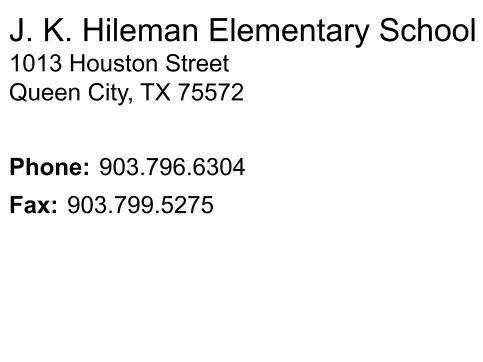 J.K. Hileman Elementary School
