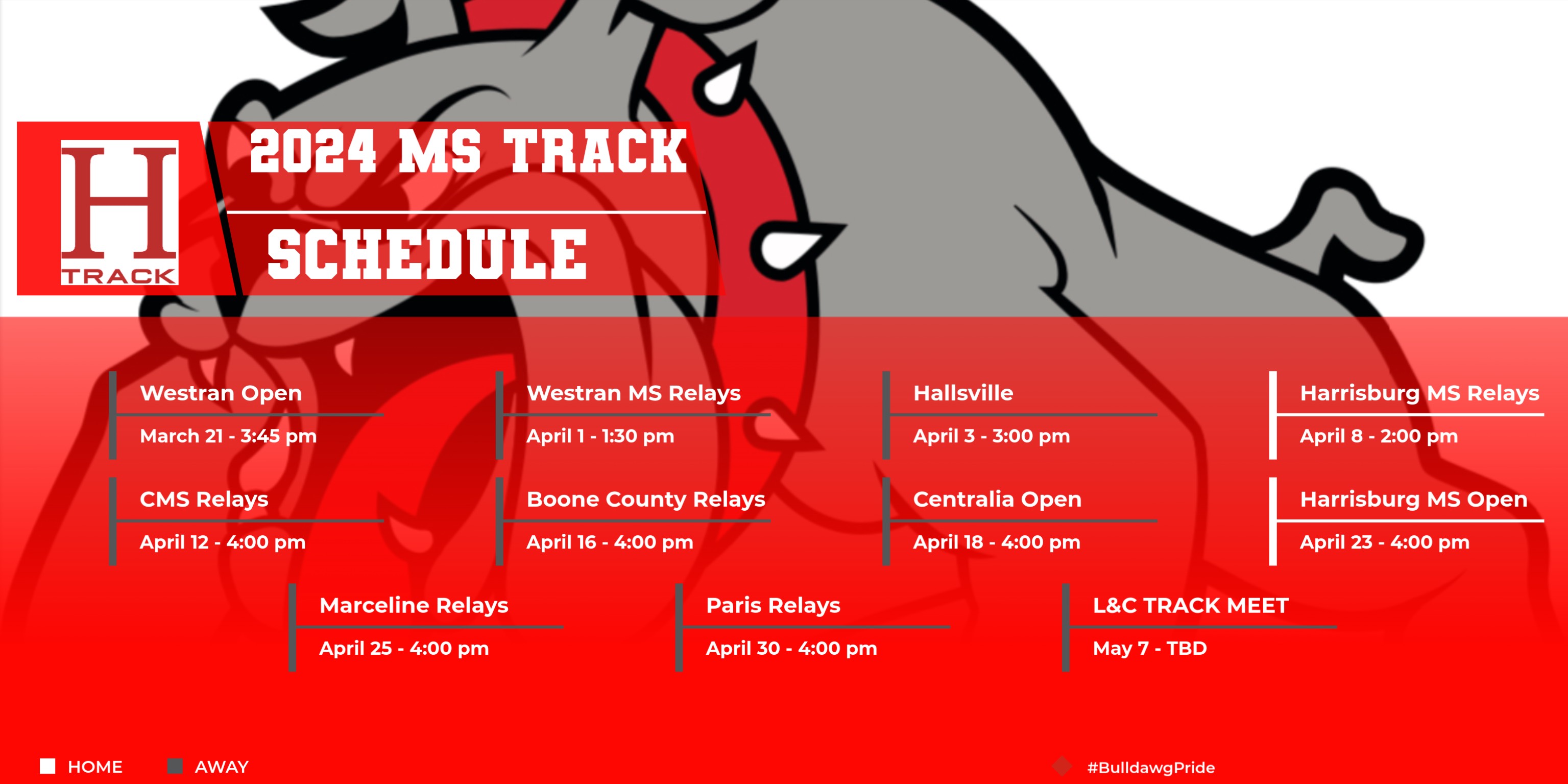 MS Track | Harrisburg R-VIII School District