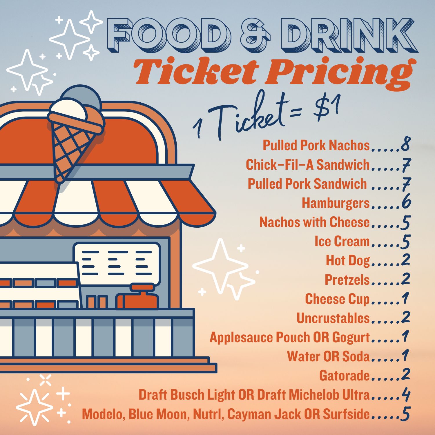 2025 Parish Picnic-food pricing