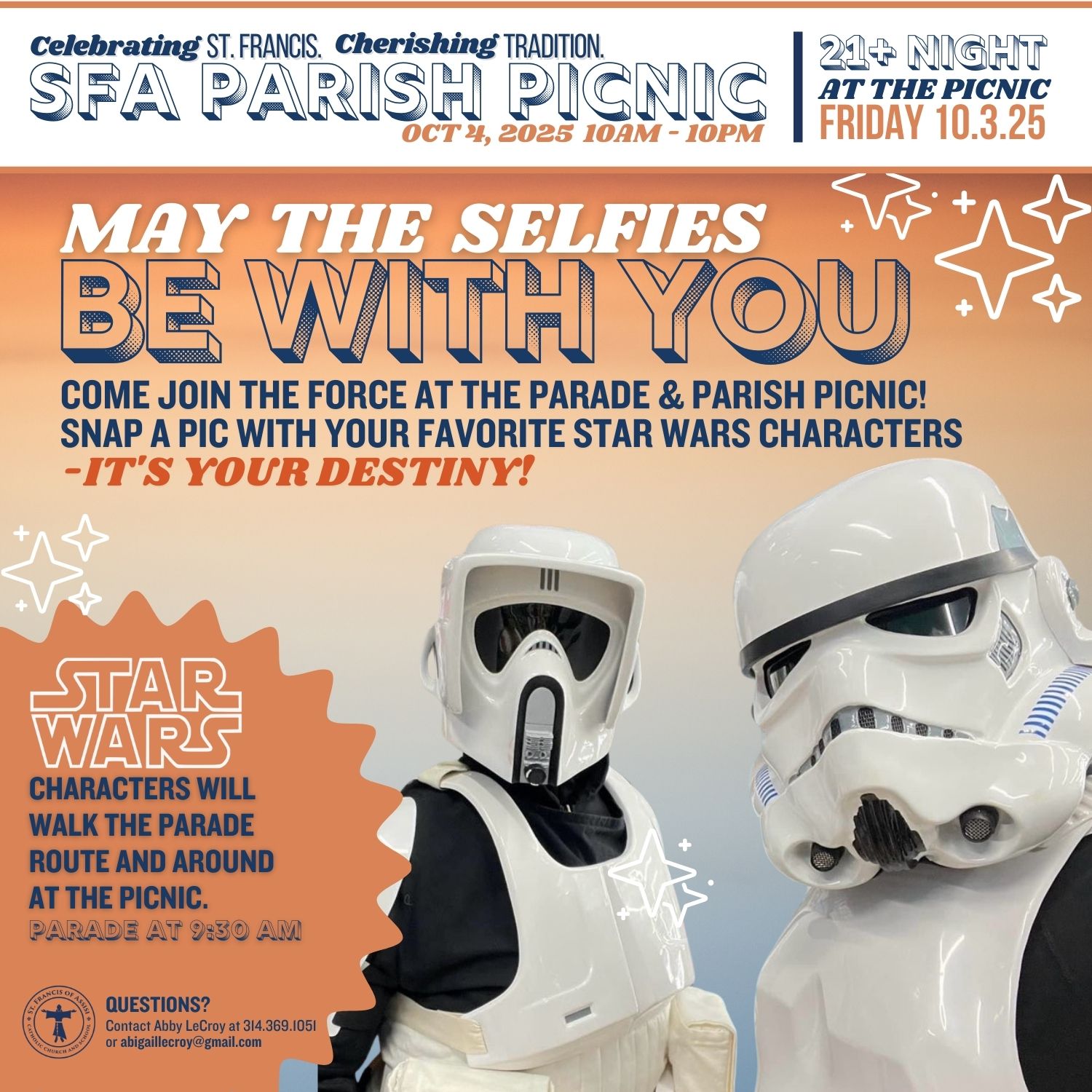 2025 Parish Picnic-Star Wars