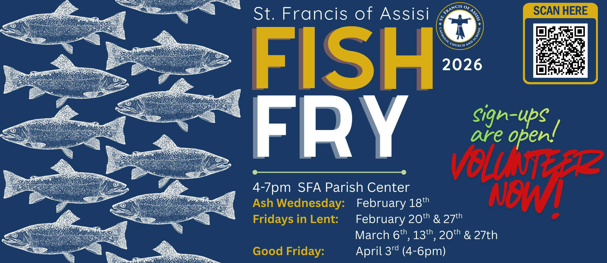 Fish Fry Volunteer Sign up