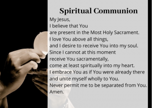 Spiritual Communion