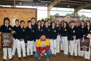 LBJHS FFA Students