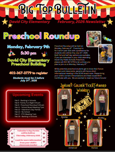 David City Elem Newsletter
