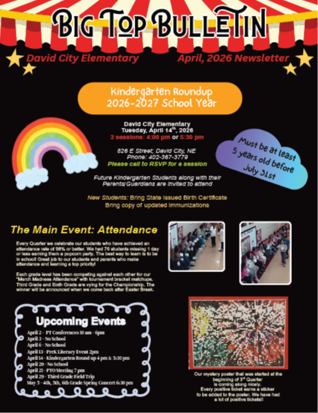 David City Elem Newsletter