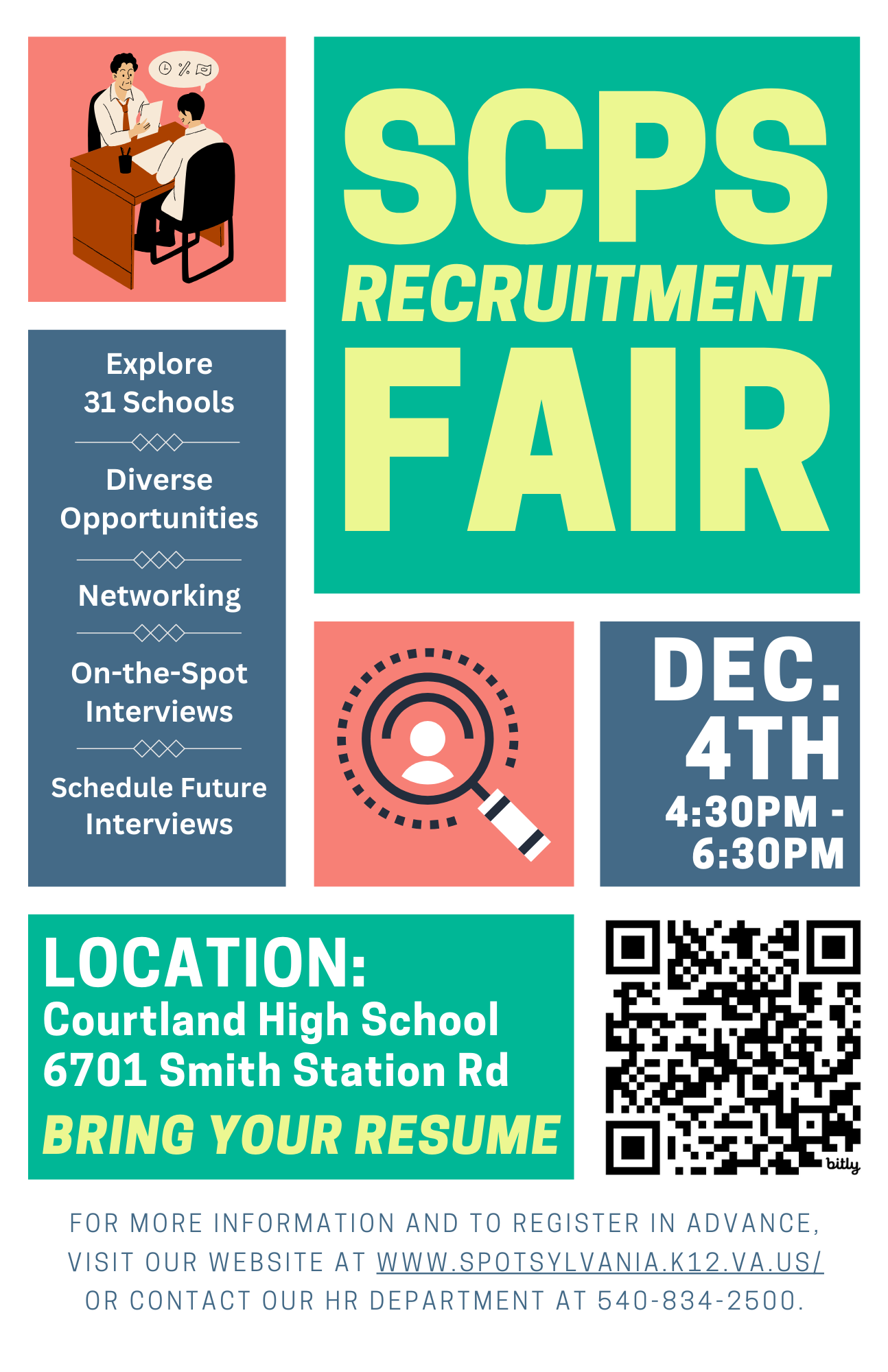 Recruitment Fair Flyer