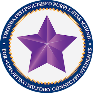 purple star school logo image only