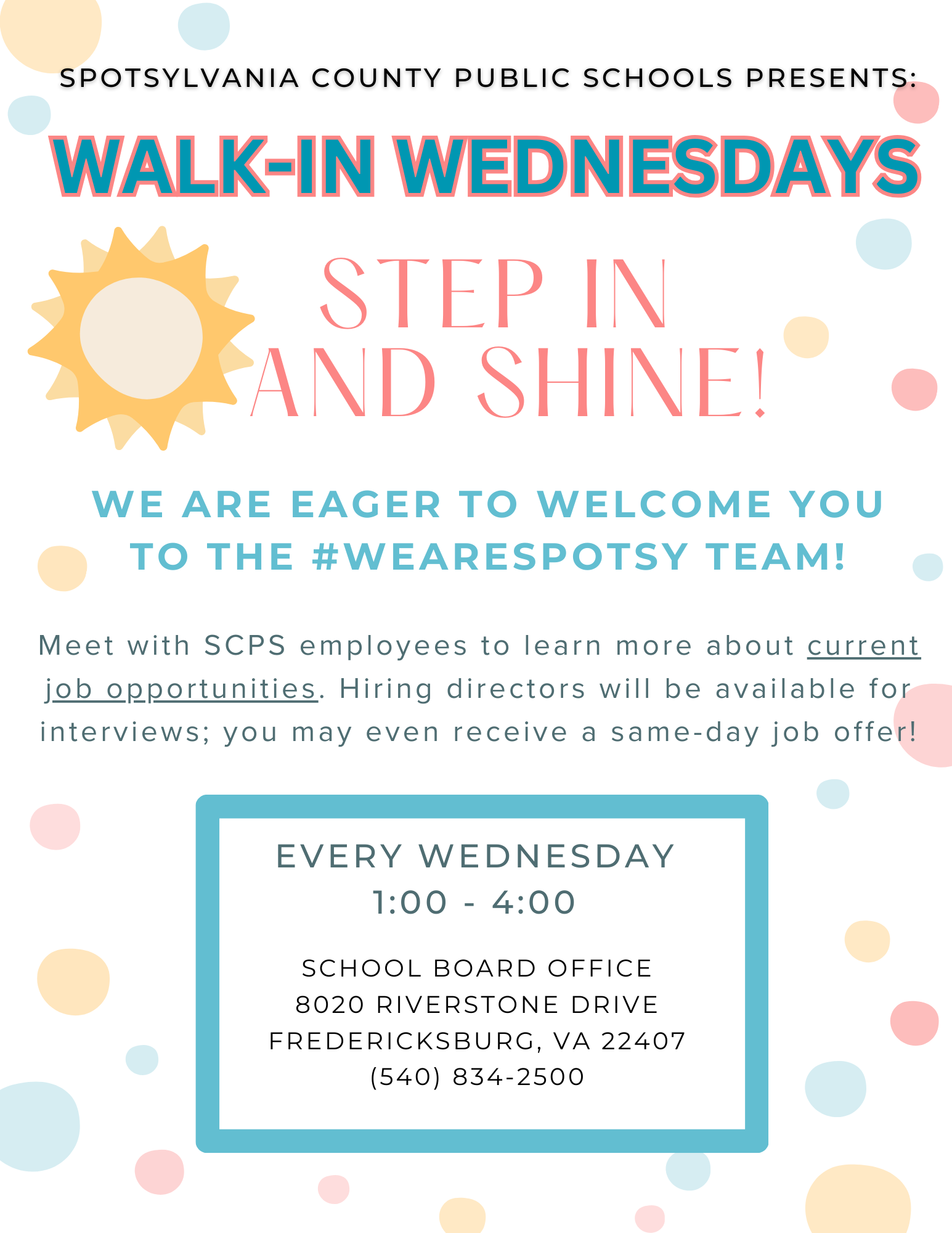 Walk In Wednesday