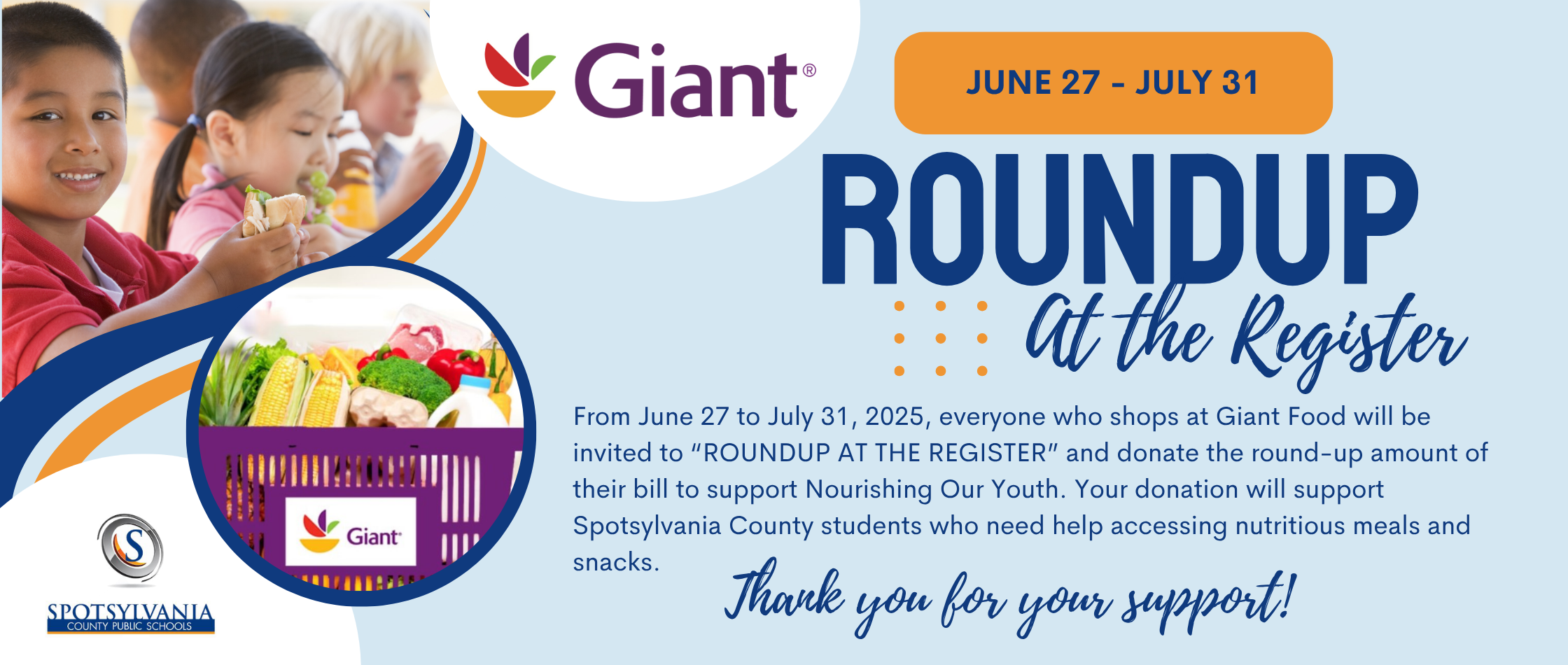 Giant Round Up at the Register Program