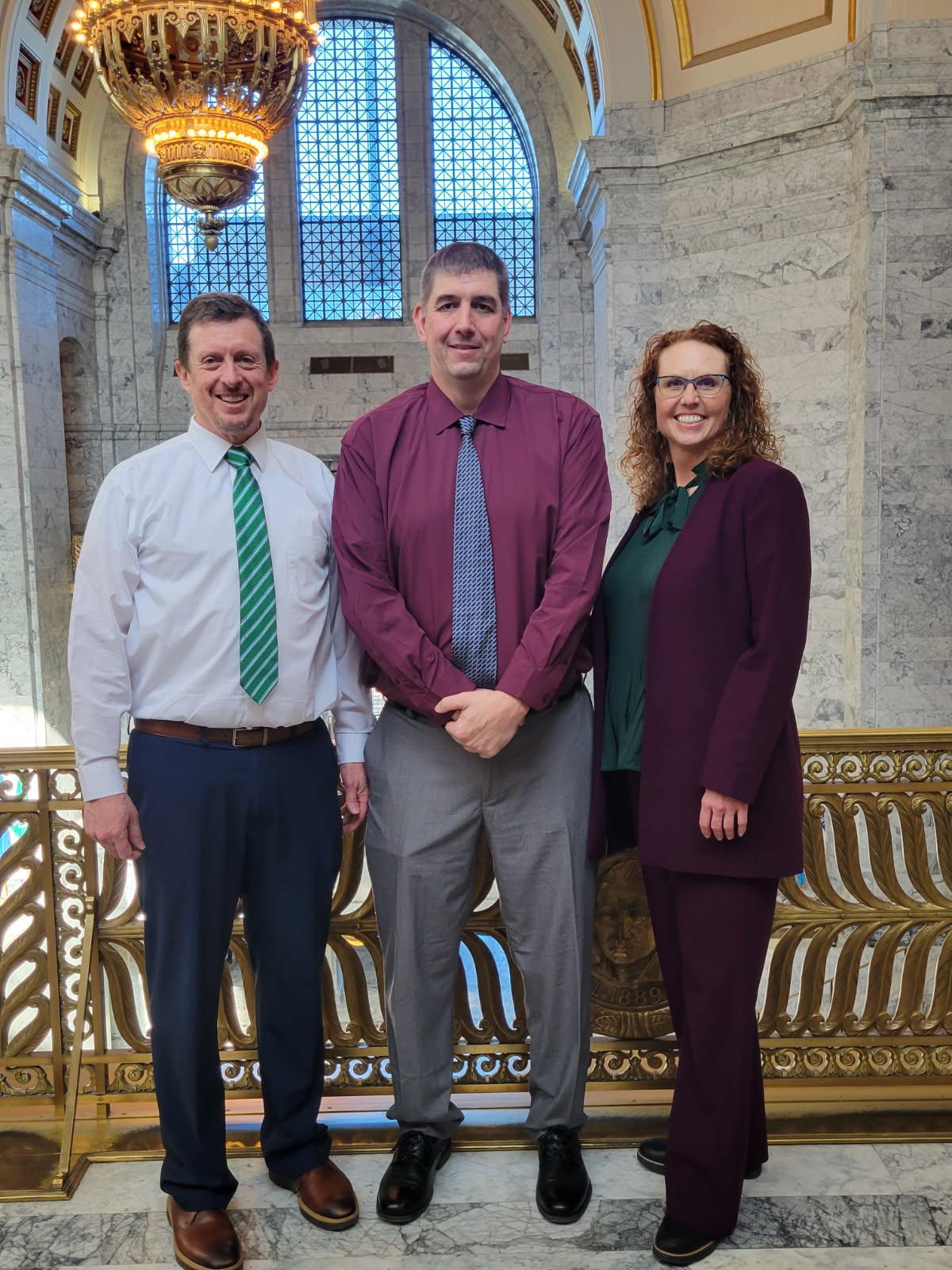 Whitman County Small District Superintendents from Colfax, Palouse/Takoa and Endicott