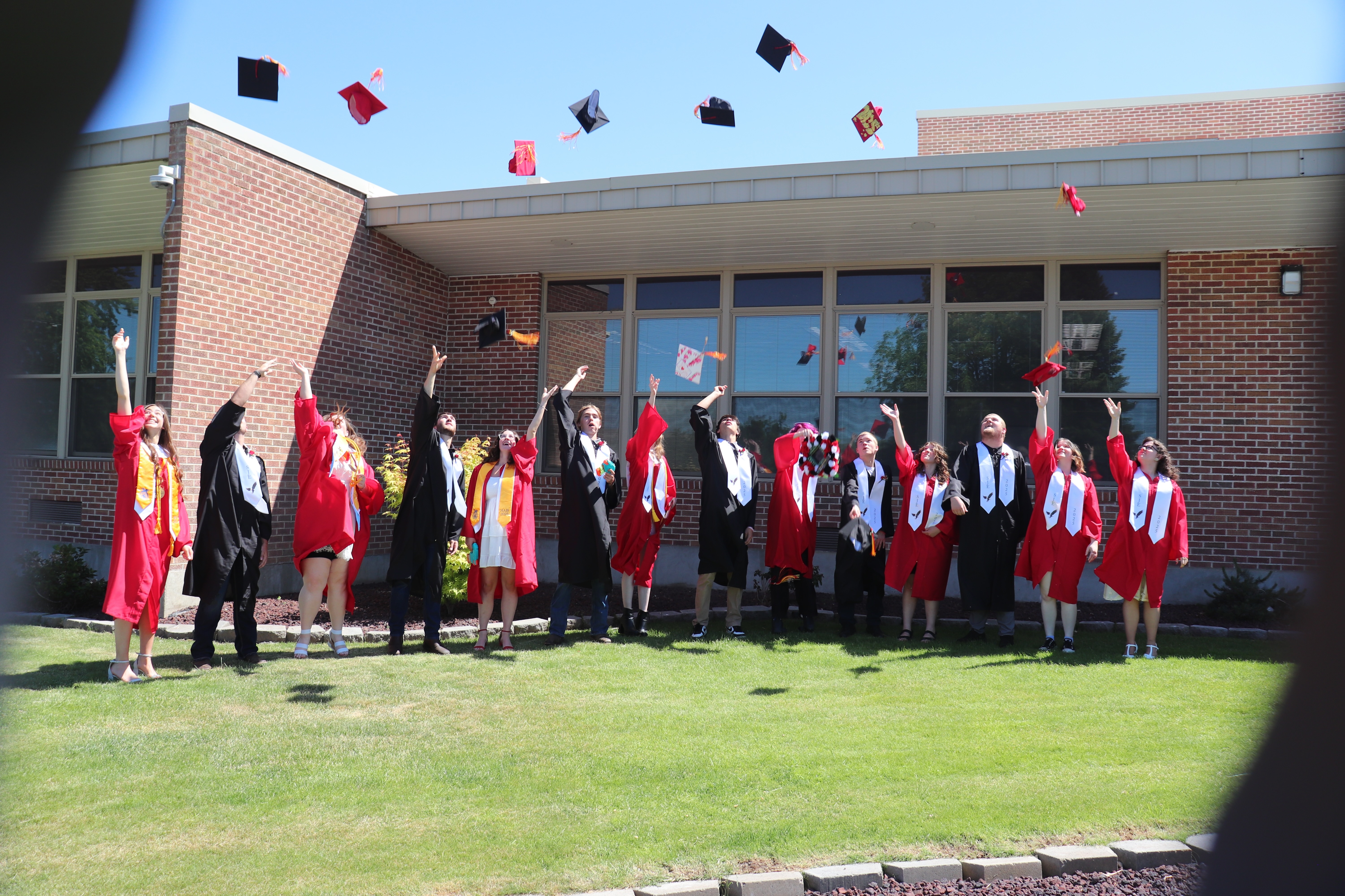 Class of 2025 Grad Cap Toss