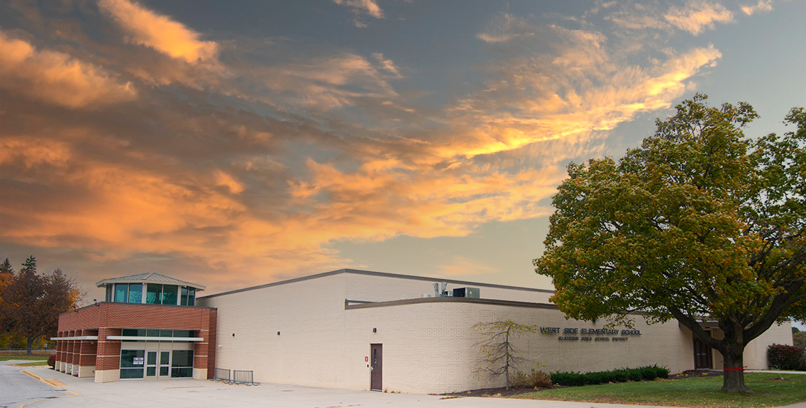 West Side Elementary entrance