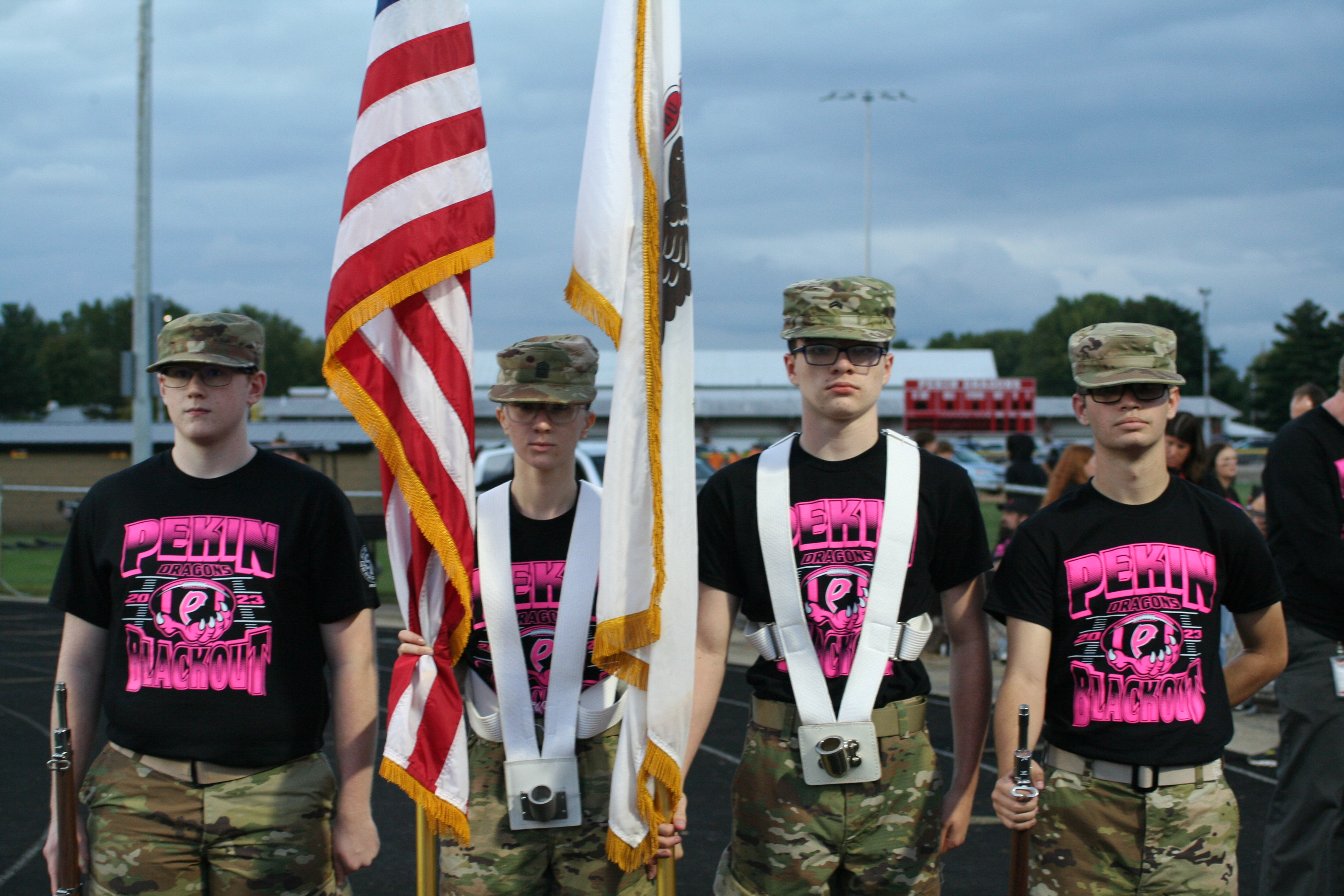 Color Guard – Lincoln Trojan Band