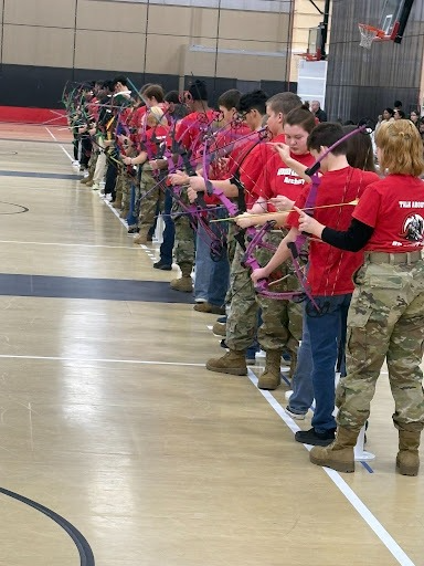 The Archery Competition at East Leyden High School