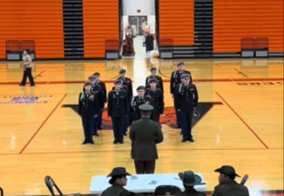 Drill Team at Waynesville 1/25/25