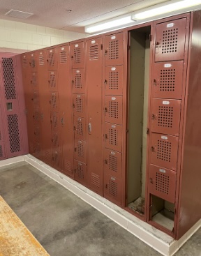 locker rooms