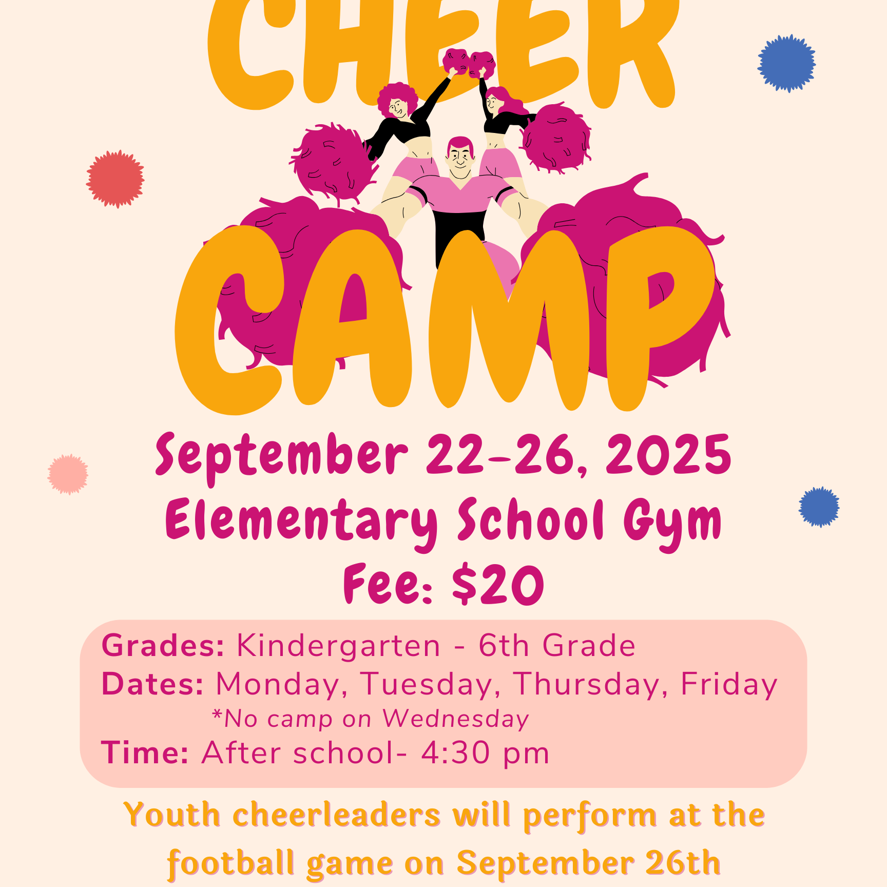 cheer camp