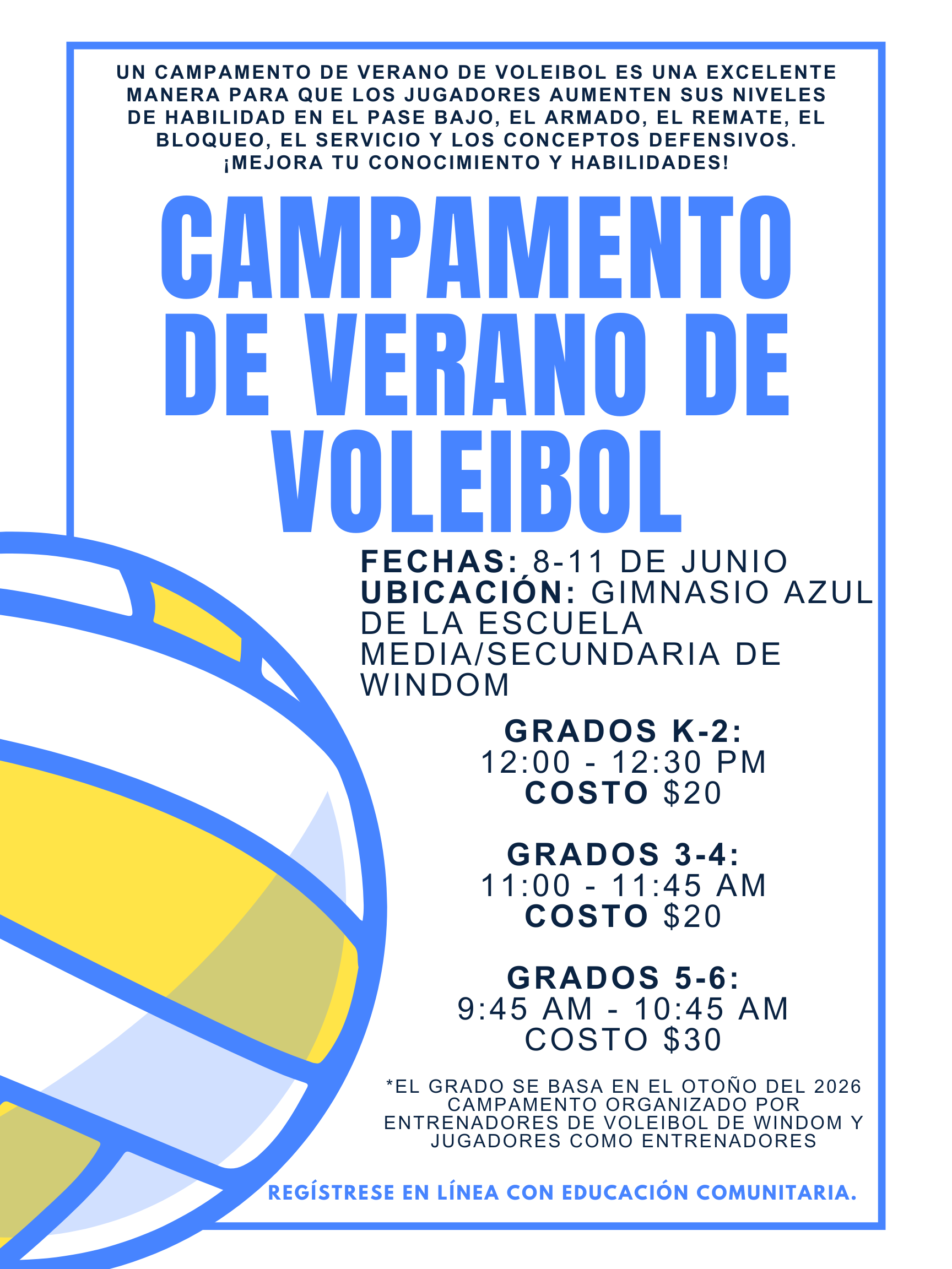 vball Spanish