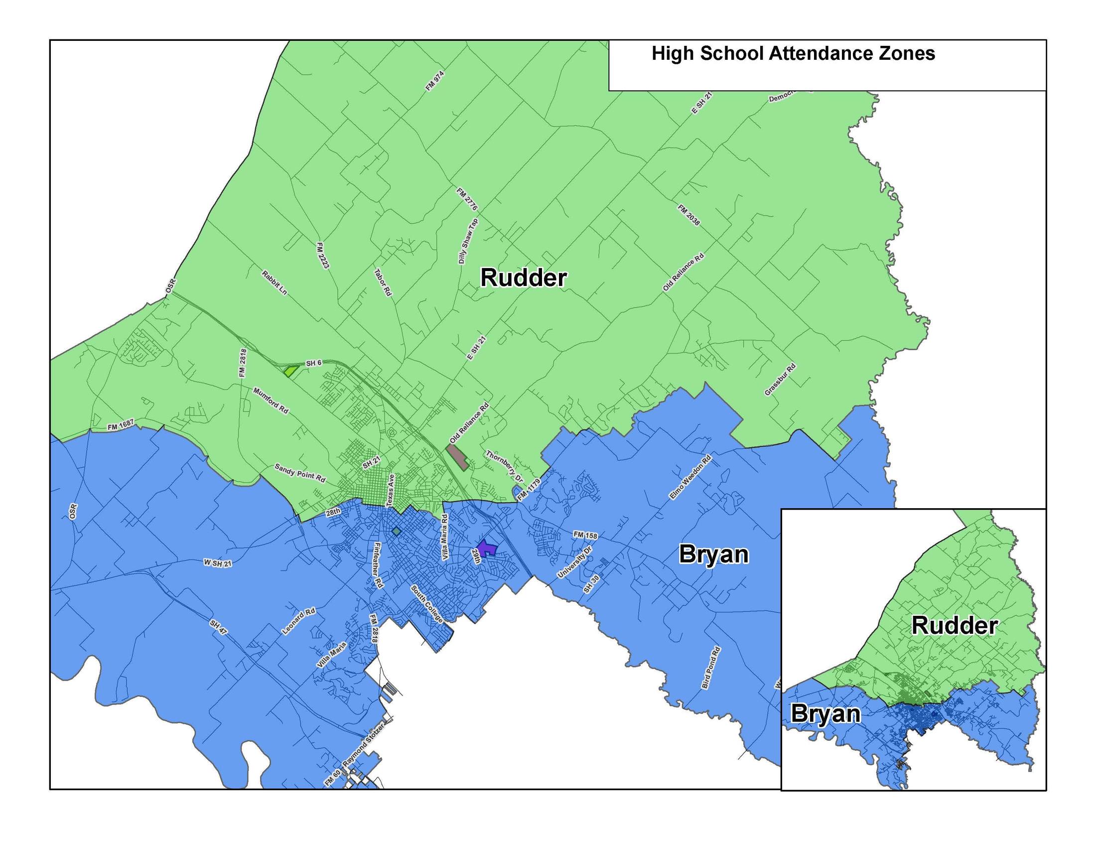 High School Attendance Zones